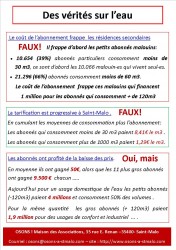 Notre flyer en cours de diffusion