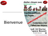 Atelier urbanisme du 16 février 2018 : Osons! le partager !