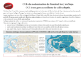 Jeudi 25 avril: Réunion publique: pourquoi le projet de modernisation du terminal ferries du Naye doit-il être revu?